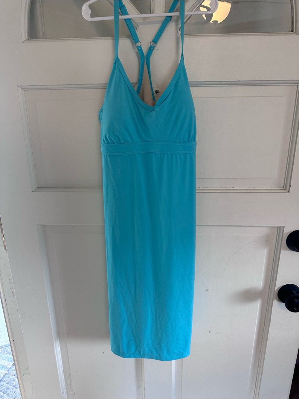 Athleta Turquoise Shorebreak Swim Dress